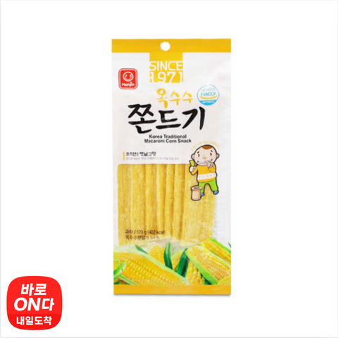 주전부리 l 옥수수 쫀드기 120g