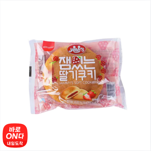 삼립 l 잼있는 딸기 쿠키 16g x 5개