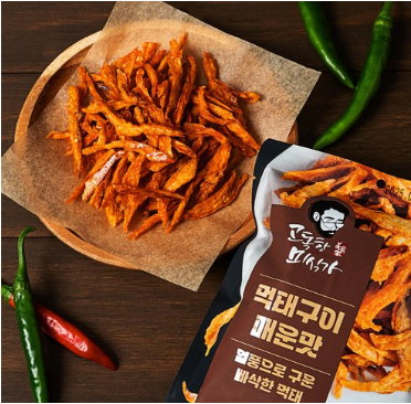 고독한미식가 l 빠삭먹태구이 매운맛 25g