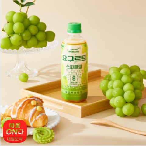 블링부스터 l 요구르트 스파클링 샤인머스켓 365ml