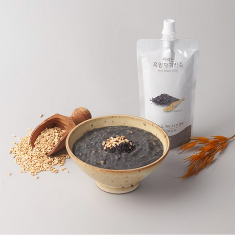 죽이야기 l 짜먹는 흑임자 귀리죽 140g