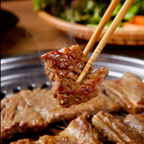 소스맨 l 스페셜 고기 삼대장  - 돼지갈비+제육볶음+LA갈비 + 사골곰국