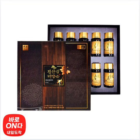 설 l 프리미엄 진산삼 배양근 75ml x 10병 - 한정수량