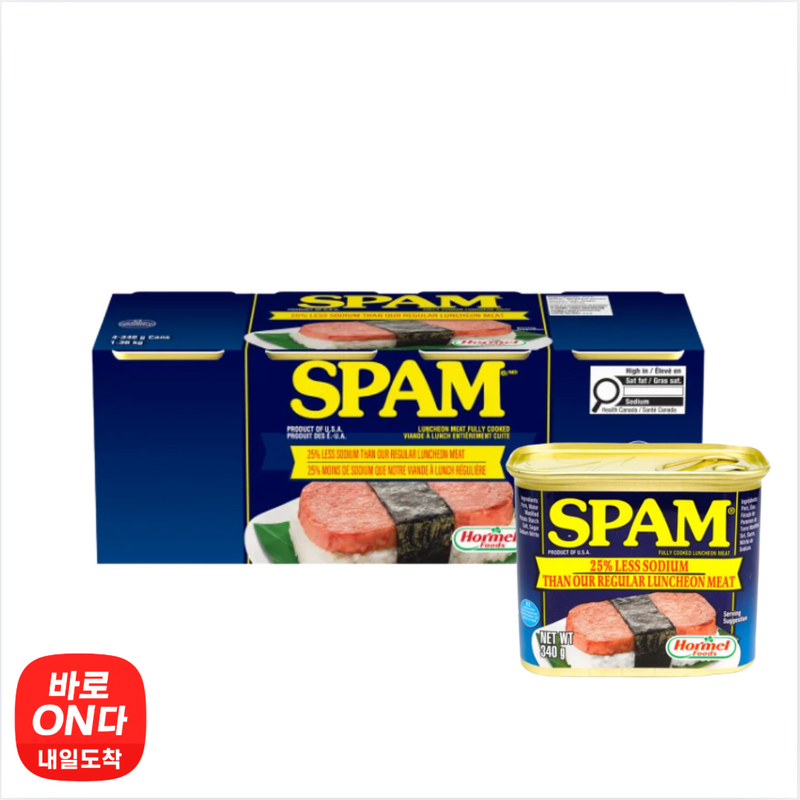 SPAM l 저염스팸 340 g x 4팩