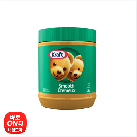 Kraft l 부드러운 땅콩버터 2 kg