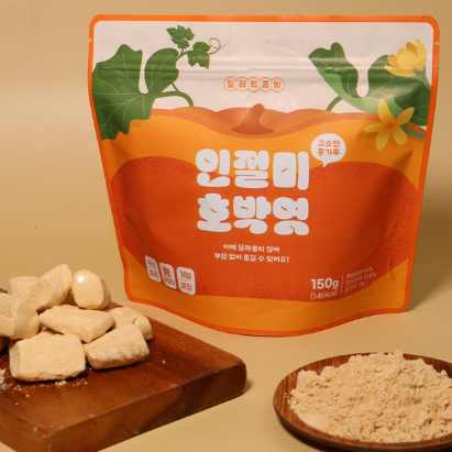 밀레의공방 l 수제 인절미 호박엿 150g