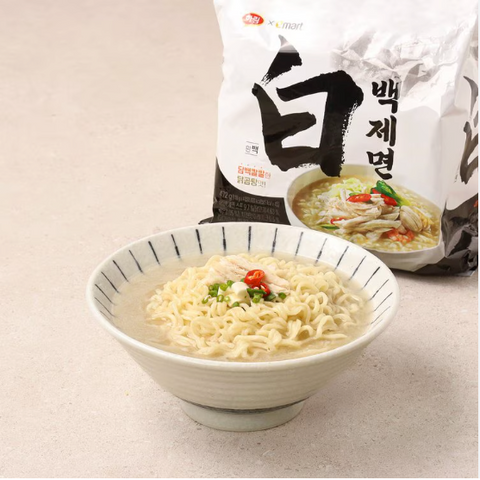 🇰🇷 하림 l 백제면 4팩 + 맛나면4팩  1BOX (총8팩)