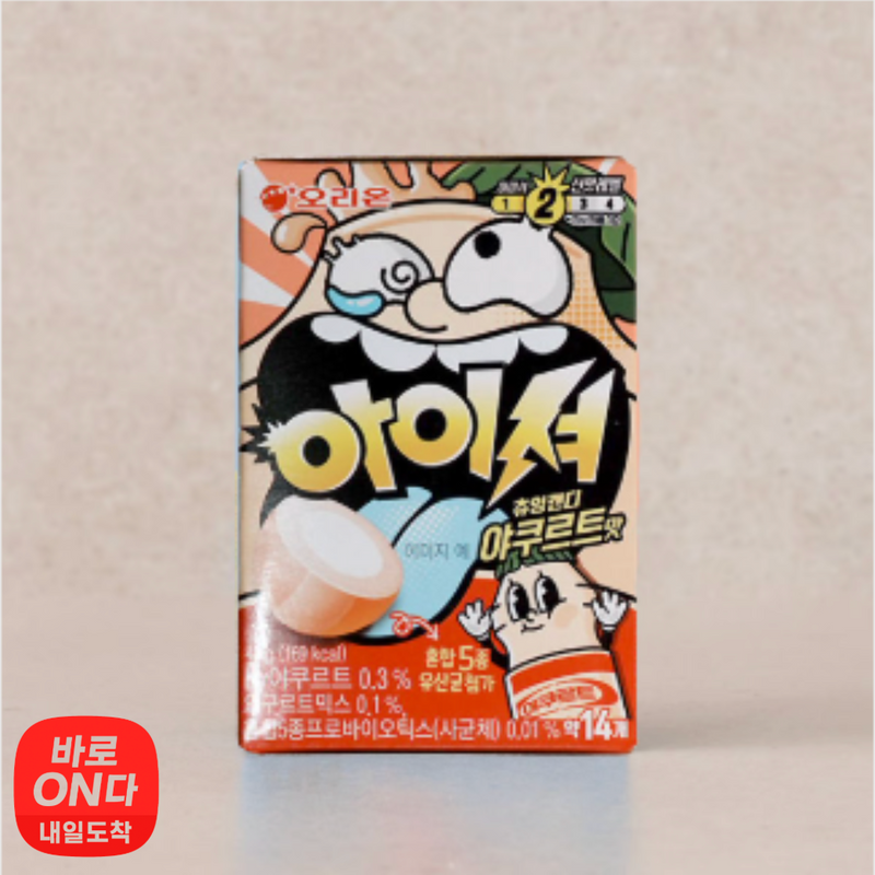 오리온 l 아이셔 츄잉캔디 야쿠르트맛 42g x2개