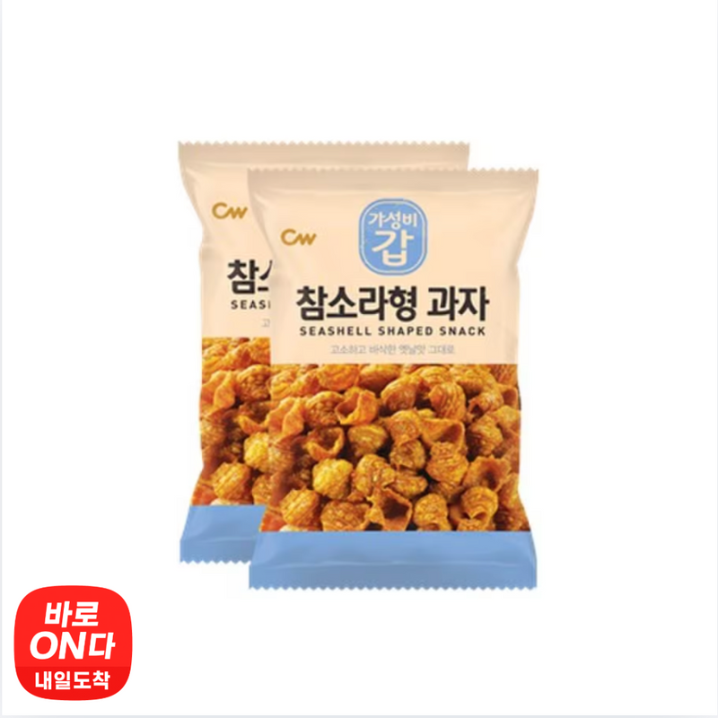 청우 l 참소라형 과자 120 x2팩