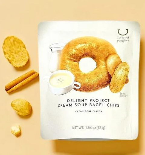 Delight Project l 크림 수프 베이글 칩 55g