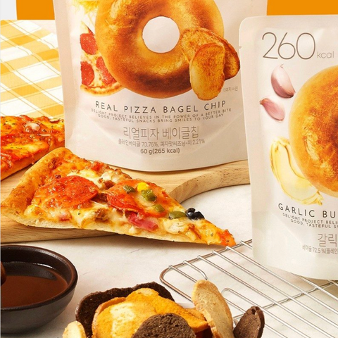 Delight Project l 리얼 피자 베이글 칩 60g