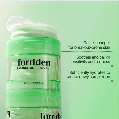 Torriden l 토리든 밸런스풀 시카 토너 패드 180ml / 60pads