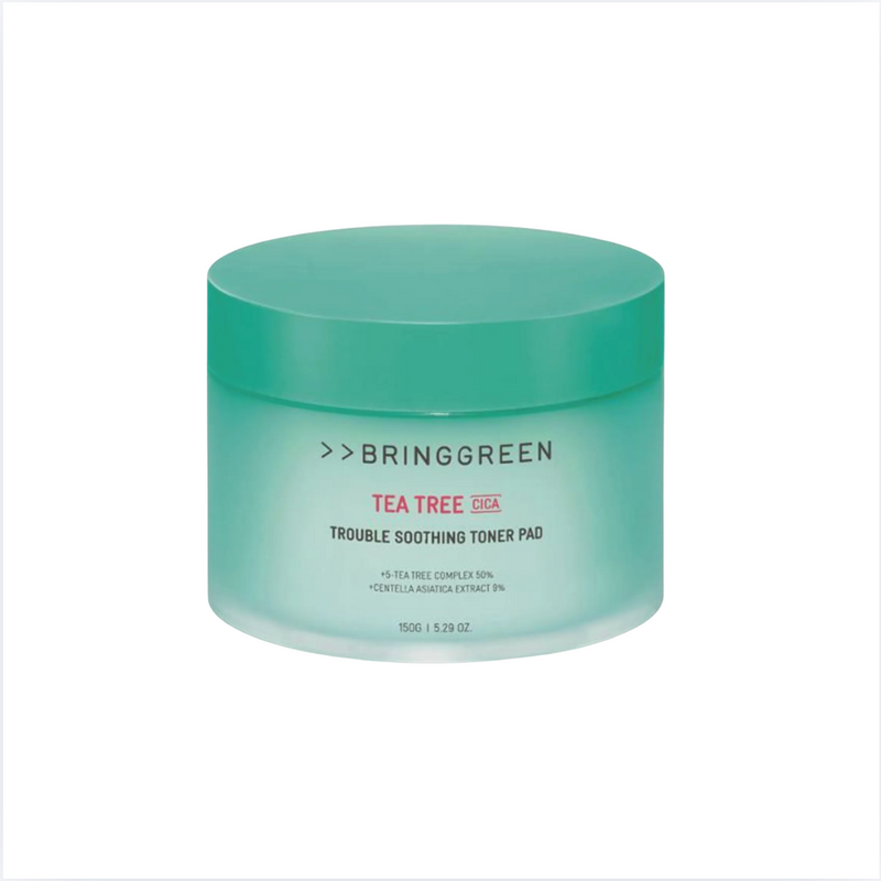 Bring Green Tea Tree Cica Trouble Soothing Toner Pads (90 sheets)