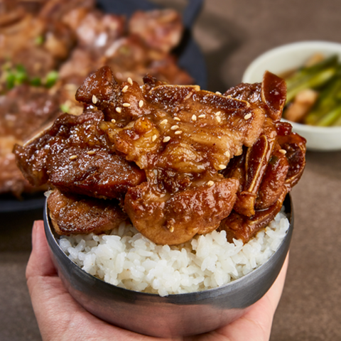 Sauceman l Special Meat Trio II - Andong Jjimdak + Pork Ribs + Stir-fried Pork + Beef Bone Broth