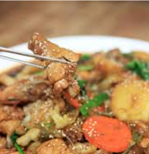 Sauceman l Special Meat Trio II - Andong Jjimdak + Pork Ribs + Stir-fried Pork + Beef Bone Broth