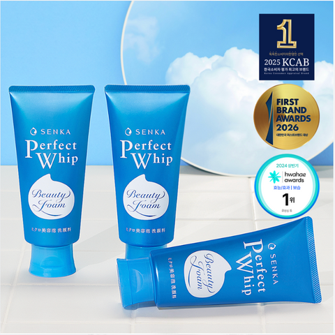 Shiseido l 센카 퍼펙트 휩 페이셜 워시 120g