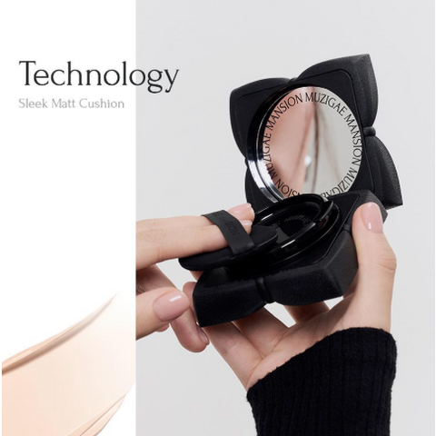 Rainbow Mansion l Slick Matte Cushion