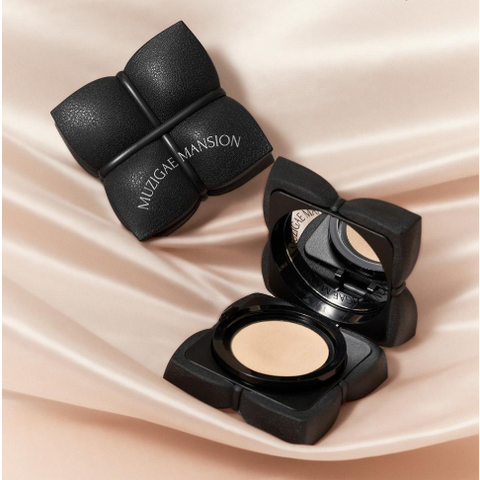 Rainbow Mansion l Slick Matte Cushion