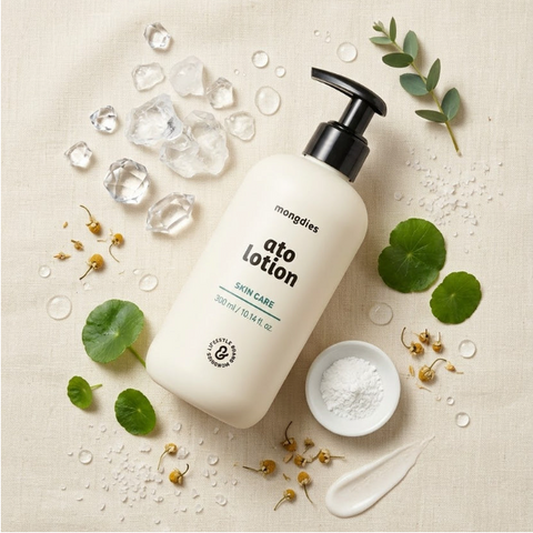 Mongdies l Atopy Lotion 300ml 😀 Purchase two and receive a soothing gel as an additional gift