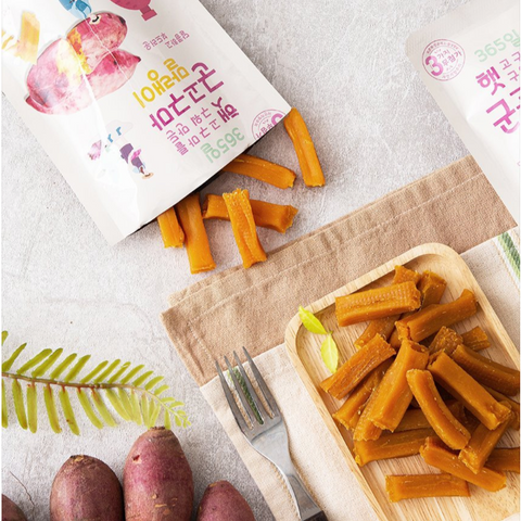 Bomnal l Honey Sweet Potato Snack 60g x 2 packs, made with 365-day-fresh sweet potatoes