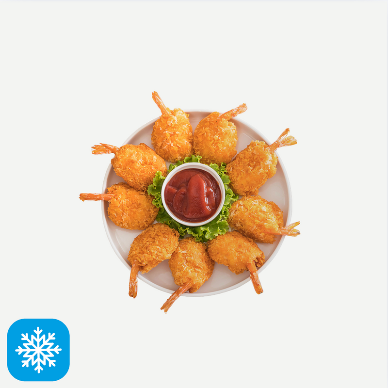 JFOOD l 수제 새우 만두 돈가스 520g (8pcs)
