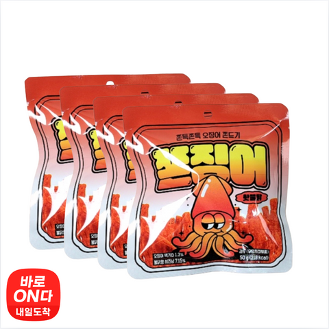 Jjonchuleng l Spicy Spicy Chicken Jjonchung-eo 50g x 4 packs