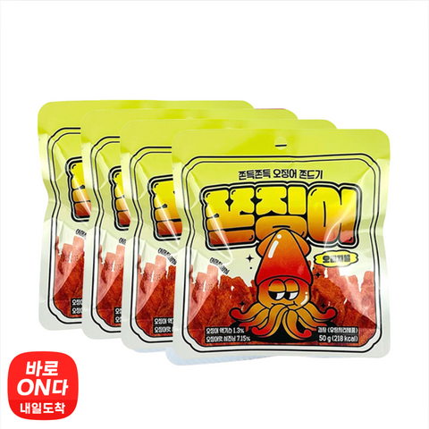 Jjonchuleng l Original Jjonchung-eo 50g x 4 packs