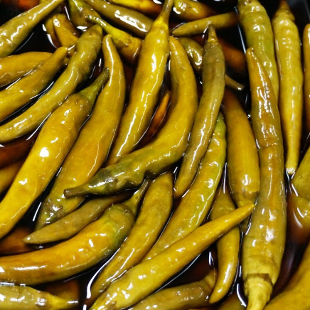 Danji l Soy-Marinated Chili Peppers 225g