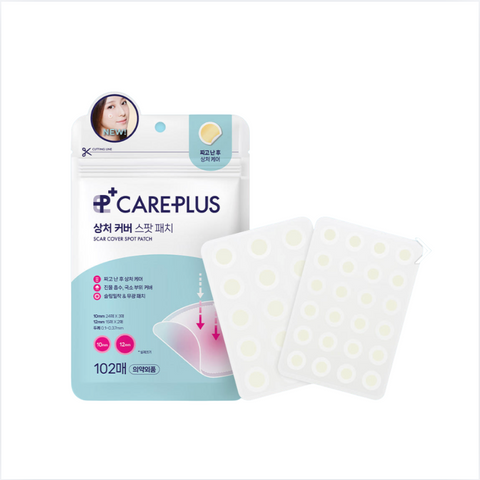 CarePlus l Wound Cover Spot Patch, 102 count