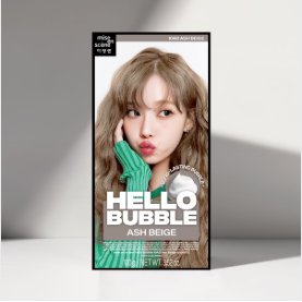 미쟝센 l 뉴 헬로버블 10AB 애쉬베이지 100g