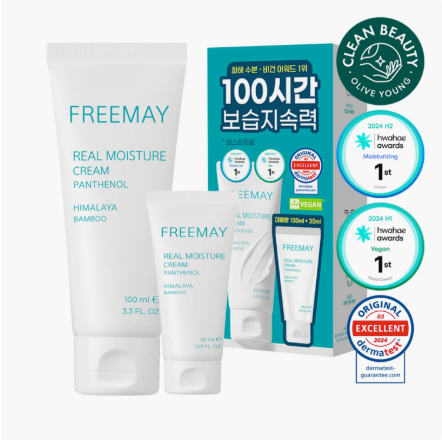 freemay l Real Moisture Cream 100ml Set (+30ml)
