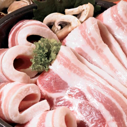 Butcher's Fresh Pork Belly 2 kg (600g x 2 packs)
