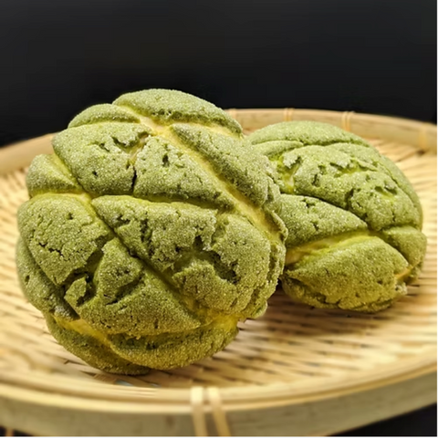 eF & Be l Matcha Melon Pan