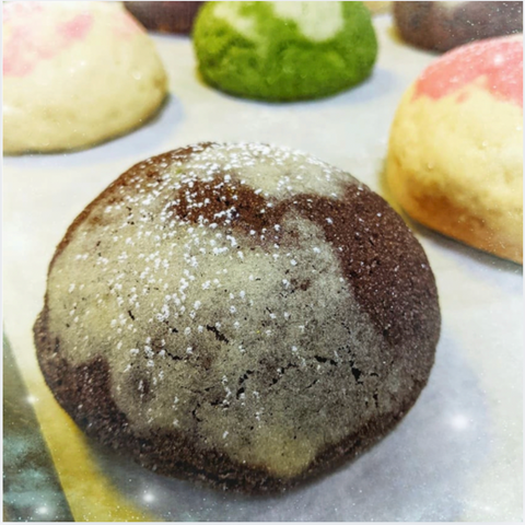 eF & Be l Choco Mochi Melon Pan