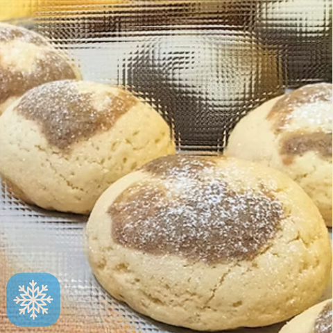 eF & Be l Earl Grey Mochi Melon Pan