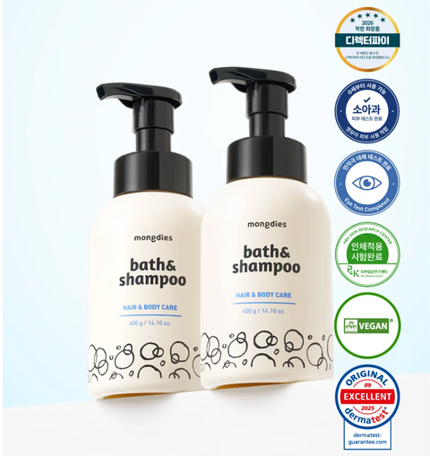몽디에스 l 포밍 바스 앤 샴퓨 리뉴얼 400g