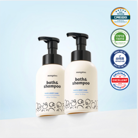 몽디에스 l 포밍 바스 앤 샴퓨 리뉴얼 400g