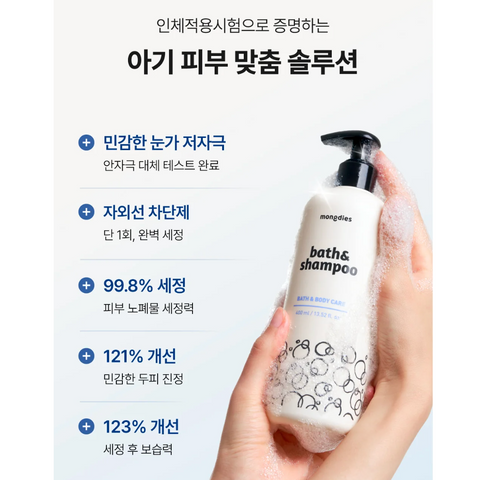 몽디에스 l 바스 앤 샴퓨 리뉴얼 400ml