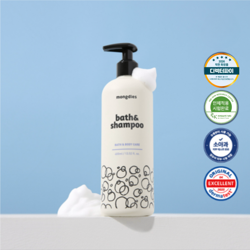 Mongdies l Bath & Shampoo 400ml
