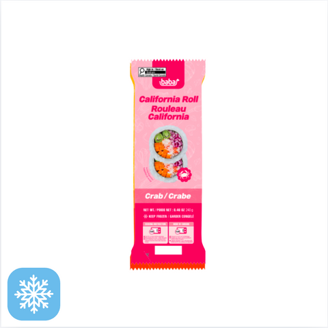 BABA l Frozen California Roll - Crab