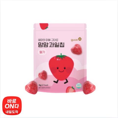 Mom's Me l MomMom Fruit Chips - Strawberry 8g