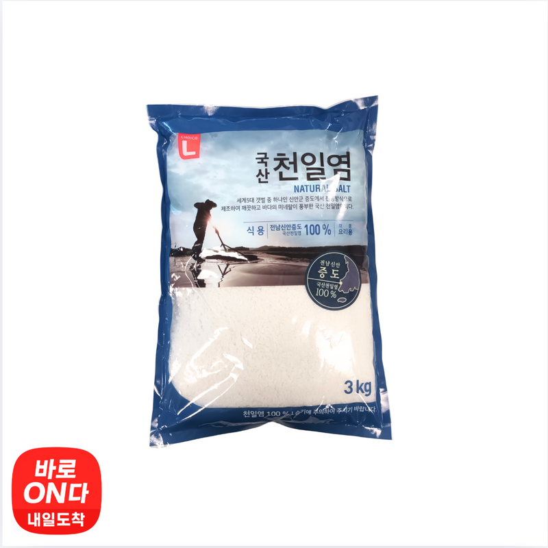 태평소금 l 국산 천일염 3kg