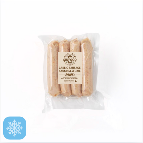 SIU FOOD | Handmade Garlic Sausage 200g - No Preservatives, No Additives
