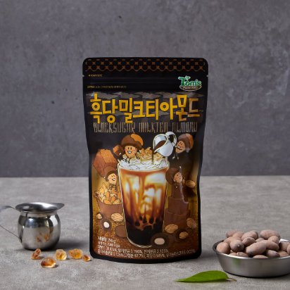 HBAF l Brown Sugar Milk Tea Almonds 190g