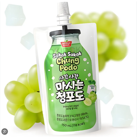 Boram Bio l Crunchy Green Grape Drink 150ml