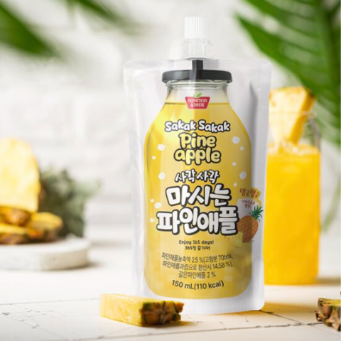 Boram Bio l Crunchy Pineapple Drink 150ml