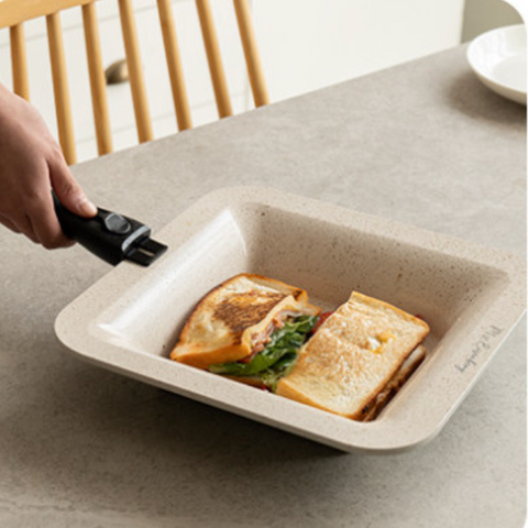 Eisenberg l Flying Square Pan 2pcs + Handle Set - Vancouver's First Exclusive Entry - 2-Week Limited Pre-Order