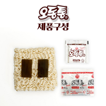 🇰🇷 오뚜기 l 오동통면 120g x 5개입