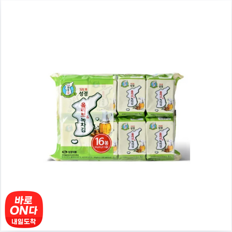 Sung Gyung l Pure Roasted Seaweed 4g x 16 packs