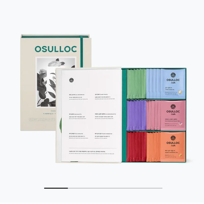 👍Restock expected: O'sulloc Tea Veriation Oh 6 Types (36 count)